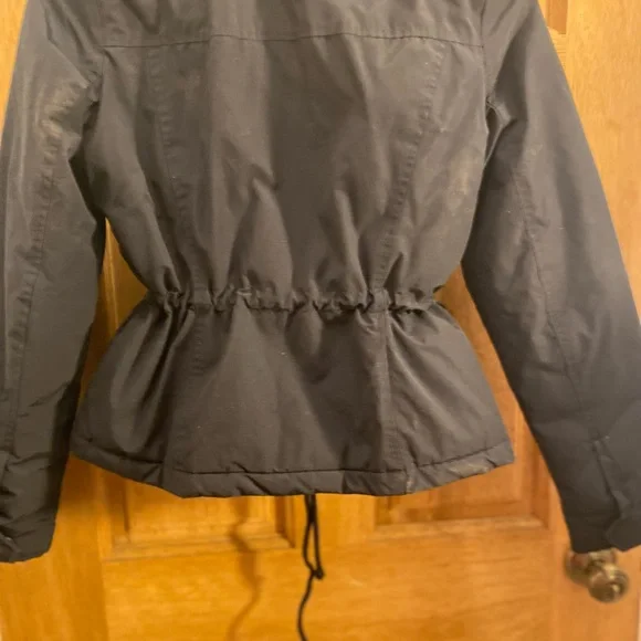 Hollister waist length black coat/jacket. Size Medium - Picture 8 of 9
